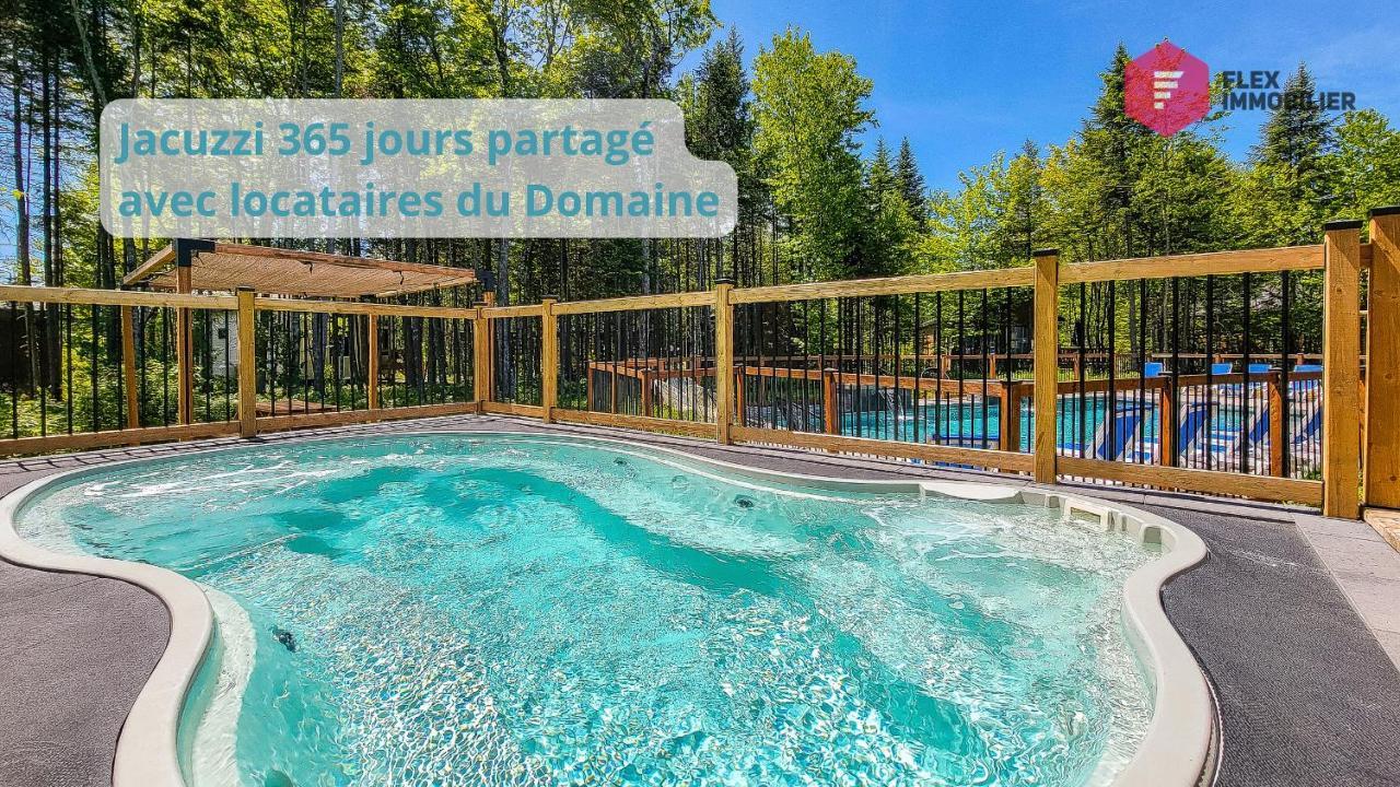 Le Bleu Bourgeois De Portneuf - Natural Elegance - Hot Tub, Sauna And Pool Pont-Rouge Dış mekan fotoğraf