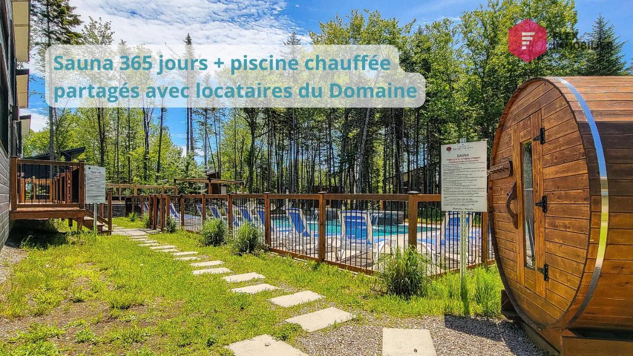 Le Bleu Bourgeois De Portneuf - Natural Elegance - Hot Tub, Sauna And Pool Pont-Rouge Dış mekan fotoğraf